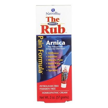 Picture of NatraBio The Arnica Rub Pain Relief Cream - 2 oz