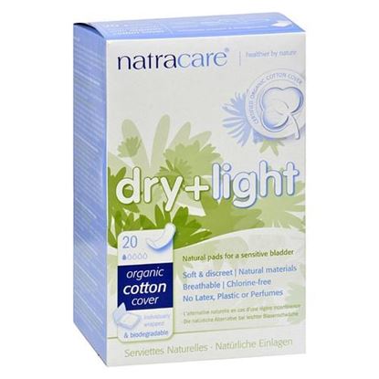 Picture of Natracare Dry and Light Individually Wrapped Pads - 20 Pack