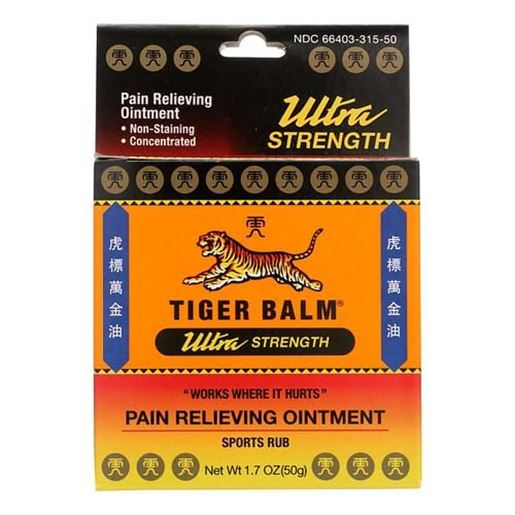 Picture of Tiger Balm Pain Relieving Ointment Ultra Strength - Non-Staining - 1.7 oz