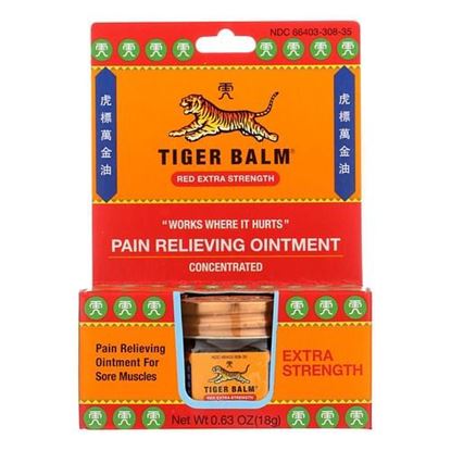 Picture of Tiger Balm Extra Strength Pain Relieving Ointment - 0.63 oz - Case of 6