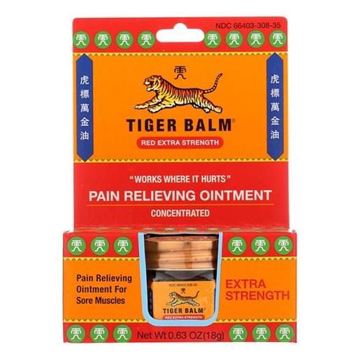 Picture of Tiger Balm Extra Strength Pain Relieving Ointment - 0.63 oz - Case of 6