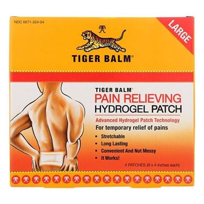 Picture of Tiger Balm Pain Relieving Large Patches - Case of 6 - 4 Pack