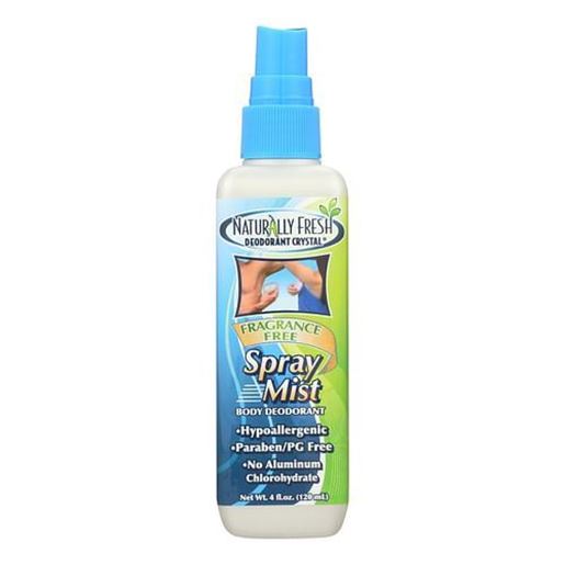 Picture of Naturally Fresh Spray Mist Body Deodorant Fragrance Free - 4 fl oz