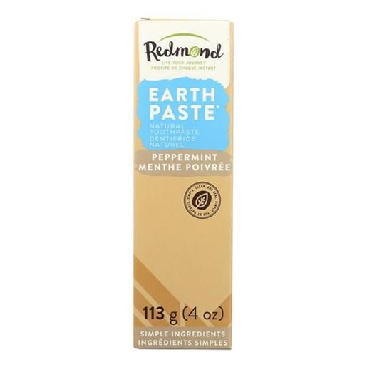 Picture of Redmond Trading Company Earthpaste Natural Toothpaste Peppermint - 4 oz