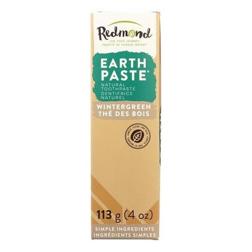 Picture of Redmond Trading Company Earthpaste Natural Toothpaste Wintergreen - 4 oz