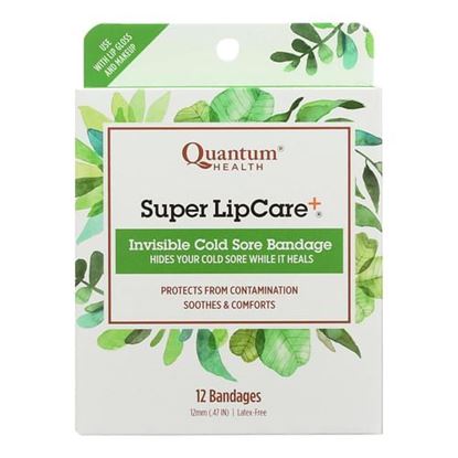 Picture of Quantum Research Lipcare Plus Invisible Cold Sore Bandage - 12 count