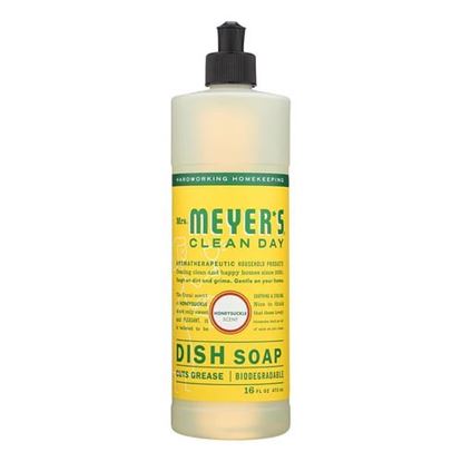 Picture of Mrs. Meyer's Clean Day - Liquid Dish Soap - Honeysuckle - 16 oz