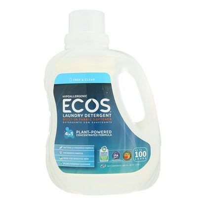 Picture of Earth Friendly Ecos Ultra 2x All Natural Laundry Detergent - Free and Clear - 100 fl oz