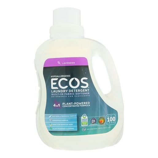 Picture of Earth Friendly Ecos Ultra 2x All Natural Laundry Detergent - Lavender - 100 fl oz