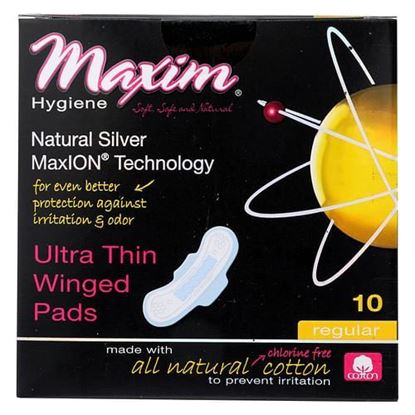 Picture of Maxim Hygiene Pads with Wings - Regular - 10 count