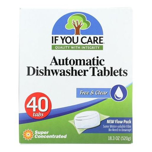 Picture of If You Care Automatic Dishwasher Tabs - 40 Count - Case of 8