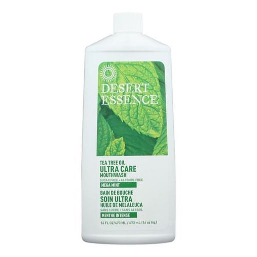 Picture of Desert Essence - Mouthwash - Tea Tree U/Care Mint - 16 fl oz