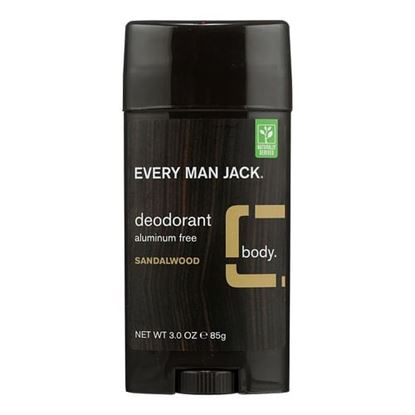 Picture of Every Man Jack Body Deodorant - Sandalwood - Aluminum Free - 3 oz