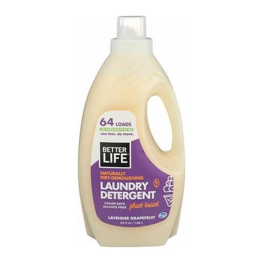 Picture of Better Life Laundry Detergent - Lavender Grapefruit - Case of 4 - 64 fl oz