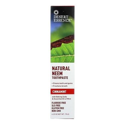 Picture of Desert Essence - Toothpaste - Neem - Cinnamint - 6.25 oz - 1 each