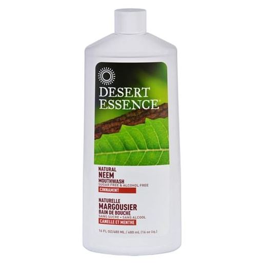 Picture of Desert Essence - Mouthwash - Natural Neem - Cinnamint - 16 oz