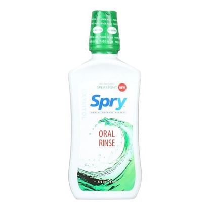 Picture of Spry Oral Rinse - Spearmint - 16 Fl oz.