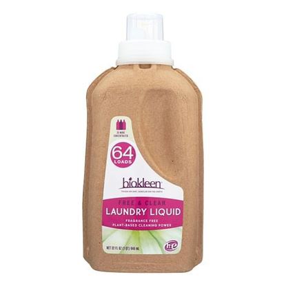 Picture of Biokleen Laundry Liquid - Free and Clear - Bio - 32 oz - Case of 6