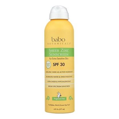 Picture of Babo Botanicals - Sunscreen - Fragrance Free - 1 Each - 6 fl oz.