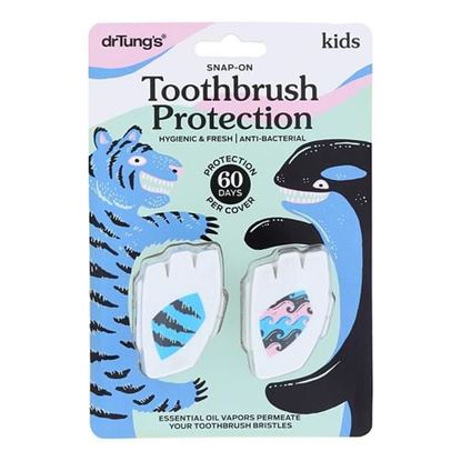 Picture of Dr. Tung's Toothbrush - Kids - Case of 6 - 2 Pk