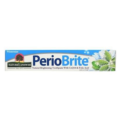 Picture of Nature's Answer Periobrite Wintermint Natural Brightening Toothpaste  - 1 Each - 4 OZ