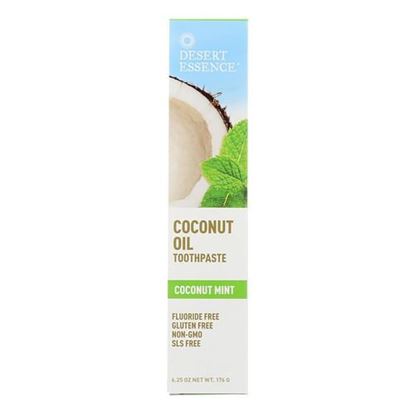 Picture of Desert Essence - Coconut Oil Toothpaste - Mint - 6.25 oz