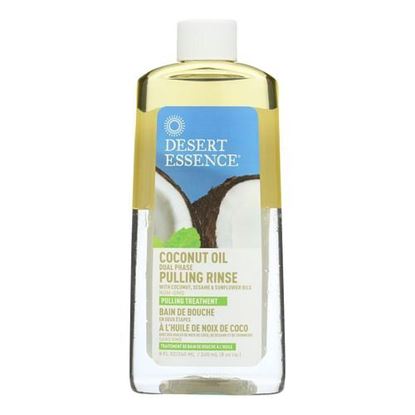 Picture of Desert Essence - Pulling Rinse with Coconut Sesame and Sunflower Oils - 8 fl oz