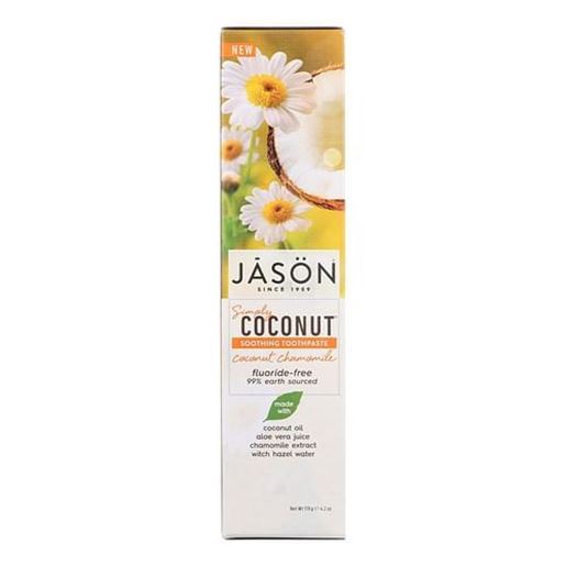 Picture of Jason Natural Products Soothing Toothpaste - Coconut Chamomile - 4.2 oz