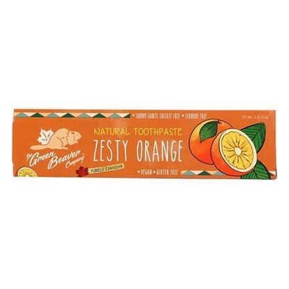 Picture of The Green Beaver Toothpaste - Zesty Orange Toothpaste - Case of 1 - 2.5 fl oz.