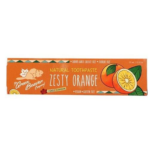 Picture of The Green Beaver Toothpaste - Zesty Orange Toothpaste - Case of 1 - 2.5 fl oz.