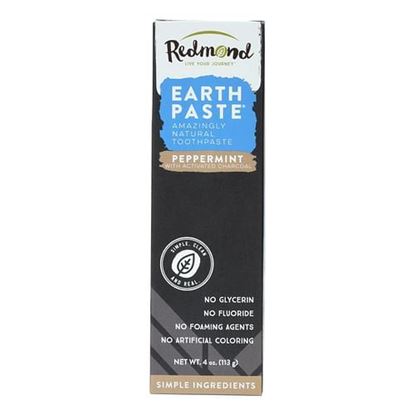 Picture of Redmond Life Earthpaste - Peppermint Charcoal - 4 oz