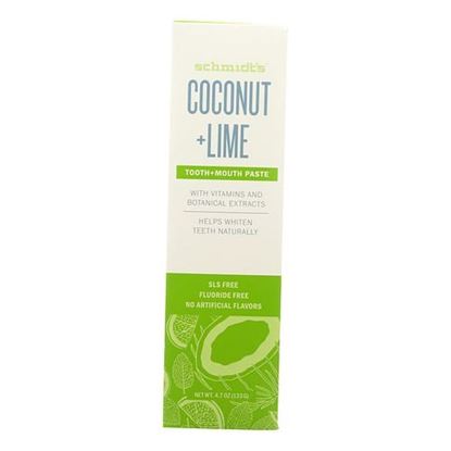 Picture of Schmidt's - Toothpaste Coconut and Lime - 4.7 oz.