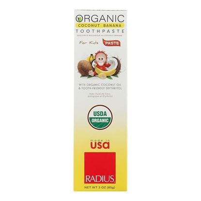 Picture of Radius Coconut Banana With Organic Chamomile Flower & Coconut Oil Toothpaste  - 1 Each - 3 OZ