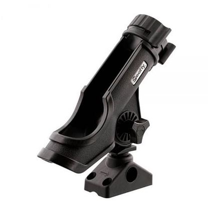 Picture of Scotty Power Lock Rod Holder with Combination Side/Deck Mount Black
