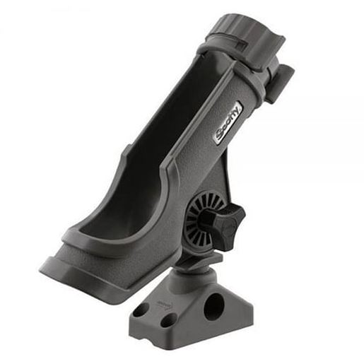 Picture of Scotty Power Lock Rod Holder with Combination Side/Deck Mount Gray