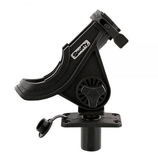 Picture of Scotty Baitcaster/Spinning Rod Holder with Flush Deck Mount Black