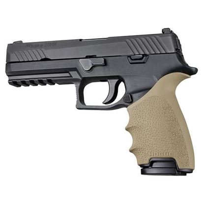 Picture of Hogue HandAll Beavertail Grip Sleeve Sig Sauer P320 Flat Dark Earth