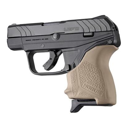 Picture of Hogue HAll Beavertail Grip Sleeve Ruger LCP II Flat Dark Earth