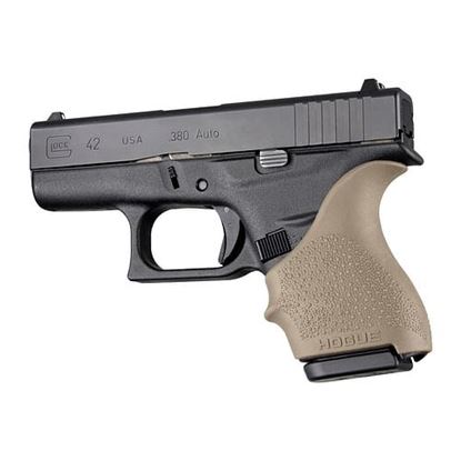 Picture of Hogue HAll Beavertail Grip Sleeve Glock 42 43 Flat Dark Earth