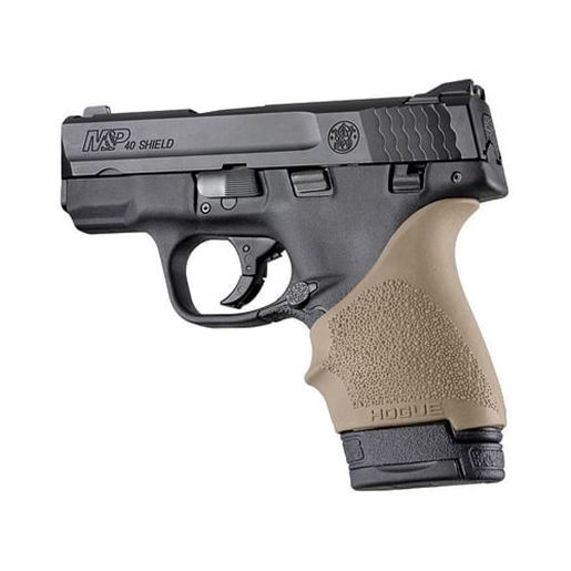 Picture of Hogue HAll Beavertail Grip Sleeve S&W M&P Shield Ruger LC9 Flat Dark Earth