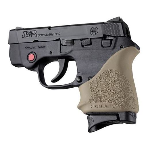 Picture of Hogue HAll Beavertail Grip Sleeve S&W Bodyguard 380 Taurus TCP  Spectrum Flat Dark Earth