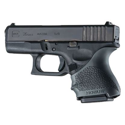 Picture of Hogue HAll Beavertail Grip Sleeve Glock 26 27 Black