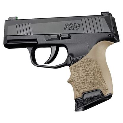 Picture of Hogue HandAll Beavertail Grip Sleeve Sig Sauer P365 Flat Dark Earth