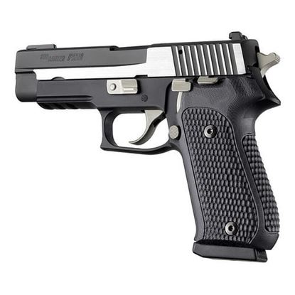 Picture of Hogue SIG Sauer P220 DA/SA American - Piranha - G10 SOLID BLACK