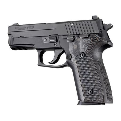 Picture of Hogue SIG Sauer P228 P229 DA SA Checkered G10 GMascus BLACKGREY