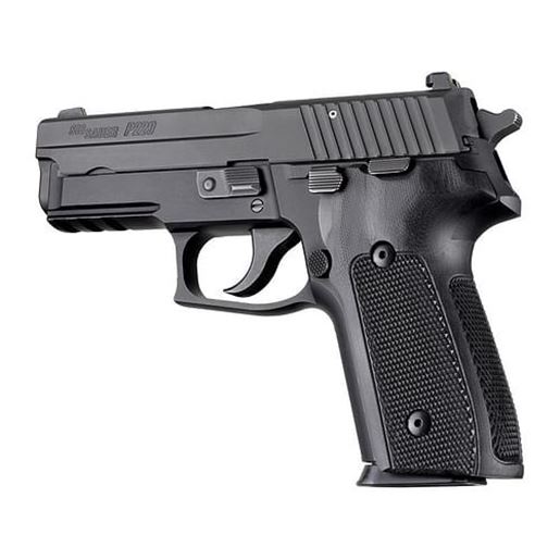 Picture of Hogue SIG Sauer P228 P229 DA SA Checkered G10 SOLID BLACK