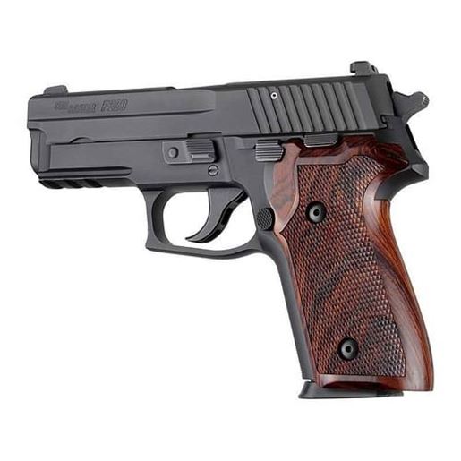 Picture of Hogue SIG Sauer P228 P229 Cocobolo Checkered Wood Grip