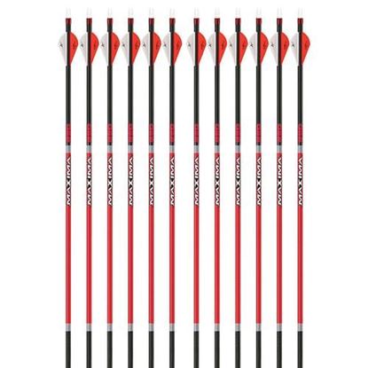 Picture of Carbon Express MAXIMA RED 350 SHAFTS 12 PK