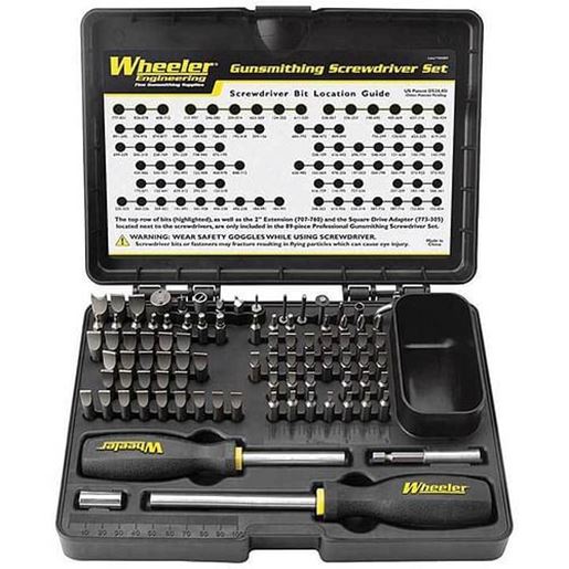 Foto de Wheeler Engineering Professional Gunsmithing Screwdriver Set 89 pc