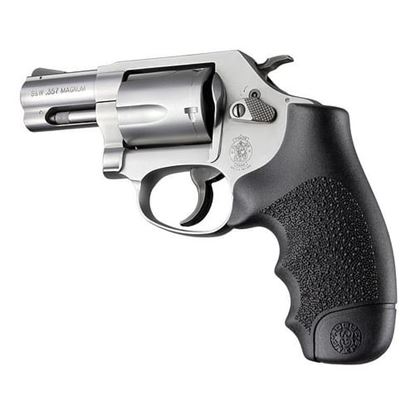 Picture of Hogue S&W J Frame Round Butt Nylon Monogrip Black